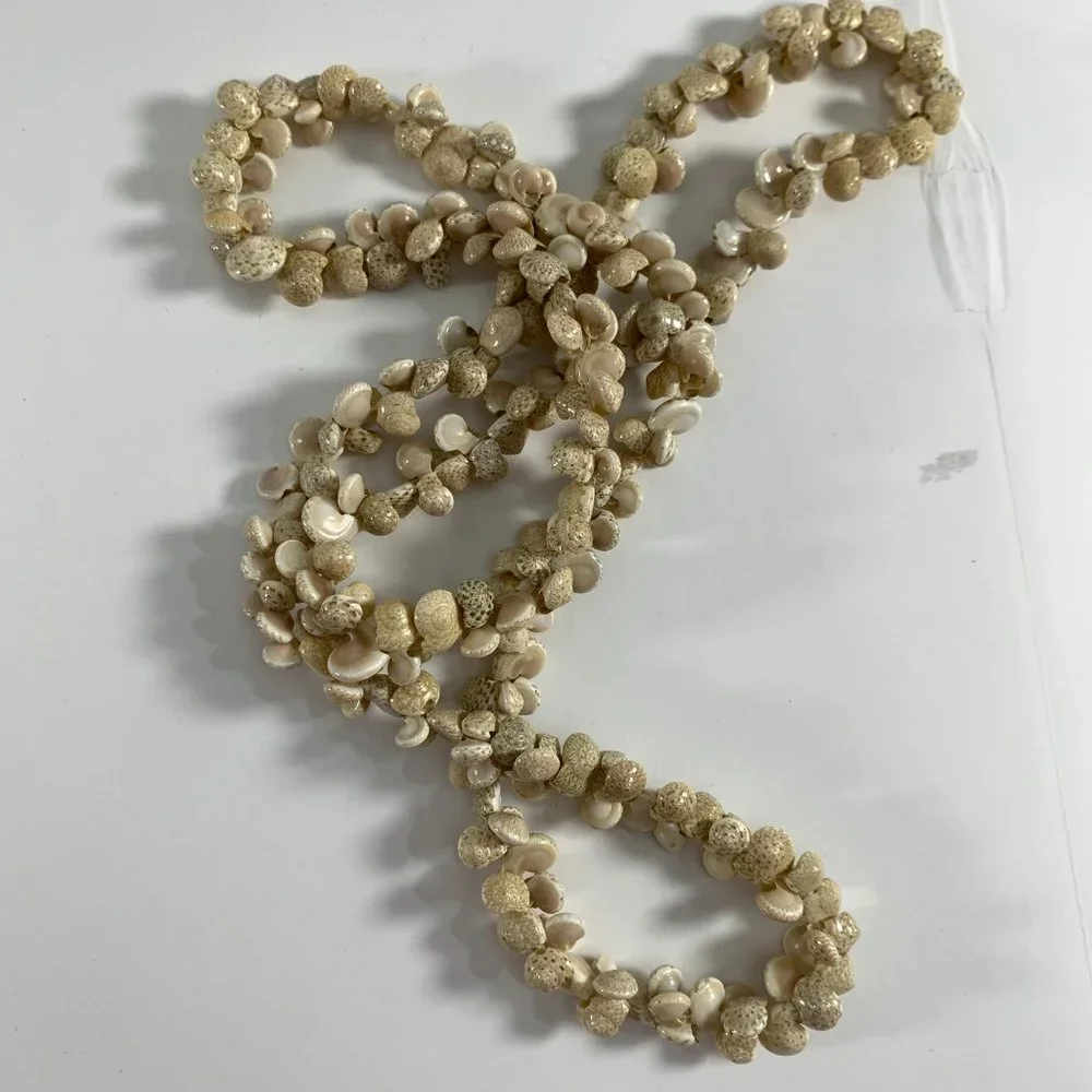 Mixed Lot 8 Shell Necklaces Hawaiian Beach Wedding Boho Wearable Seashells